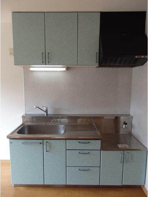 キッチン　広々使える快適な調理スペースです♪