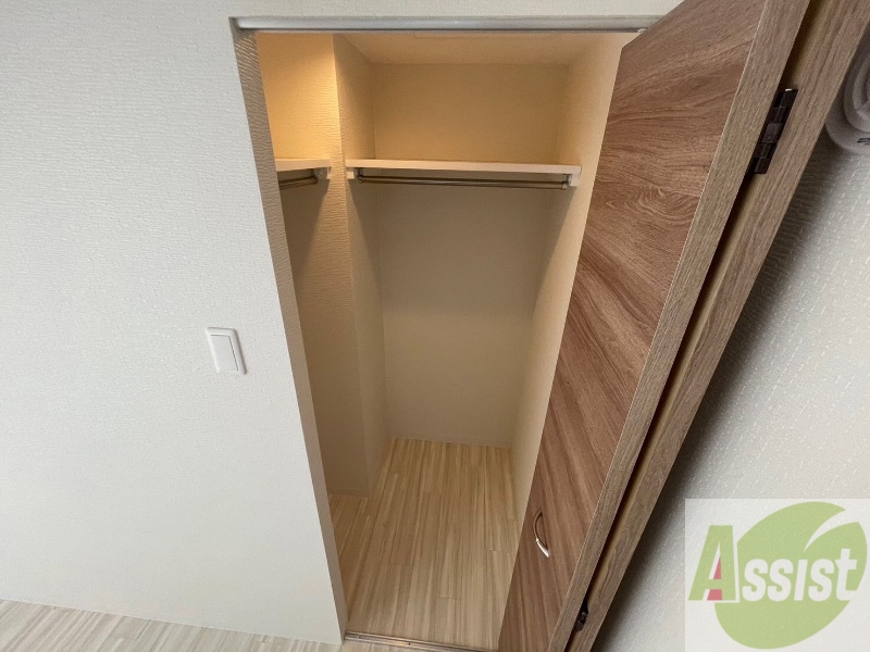 収納　収納もバッチリあるのでお部屋が片付きますよ！