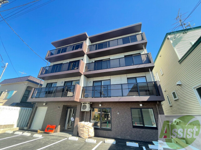 建物外観　札幌市豊平区月寒西４条「ツキノテラス」