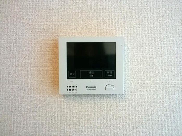 セキュリティ　モニター付きインターホン