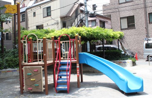 公園　三田二丁目児童遊園（公園）まで622m