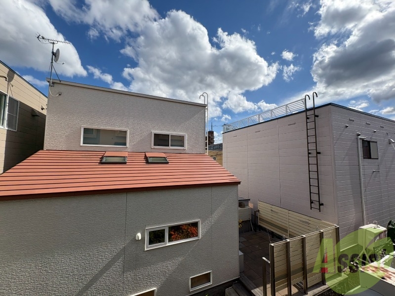 眺望　眺望です。建物はありますが風通しは良さそうです。