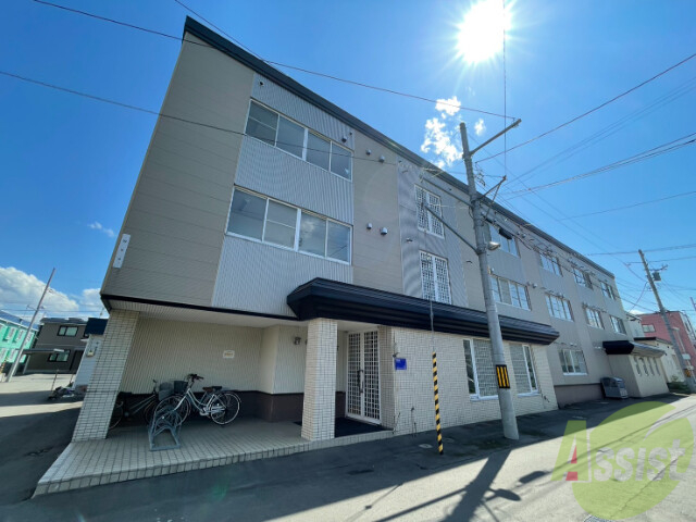 建物外観　札幌市東区北十九条東「Ｖハウス」
