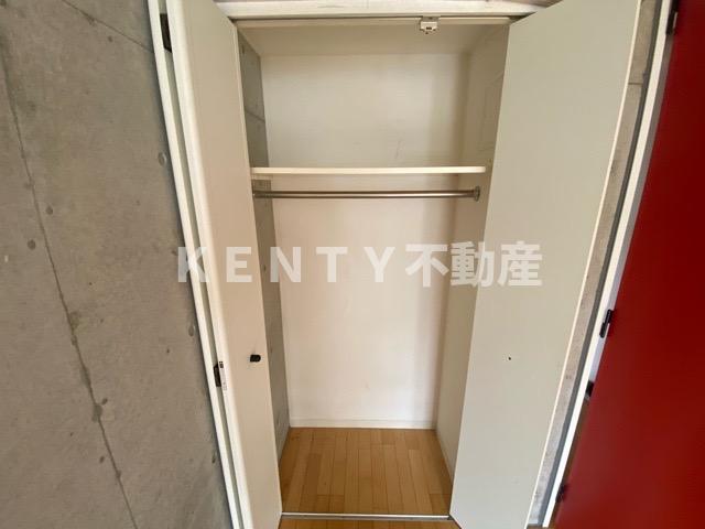 収納　十分な収納スペースがあります