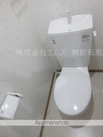 ＪＲ千歳線 北広島駅 徒歩16分 2階建 築9年のトイレ写真