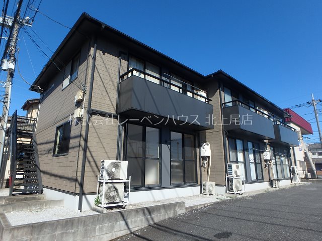 建物外観　お部屋探しはレーベンハウス北上尾店まで！