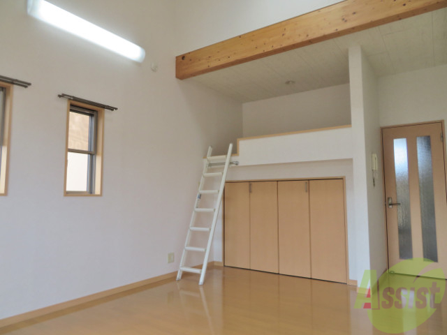 その他部屋・スペース　ロフトのお部屋なんですね。かわいいデザインのお部屋ですね。