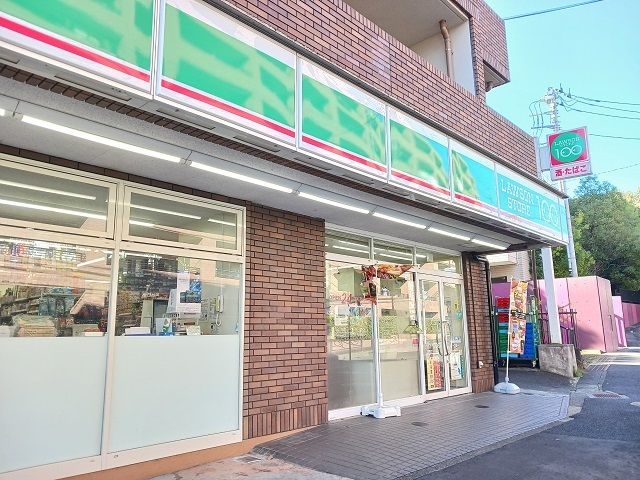 コンビニ　ローソンストア100（コンビニ）まで500m