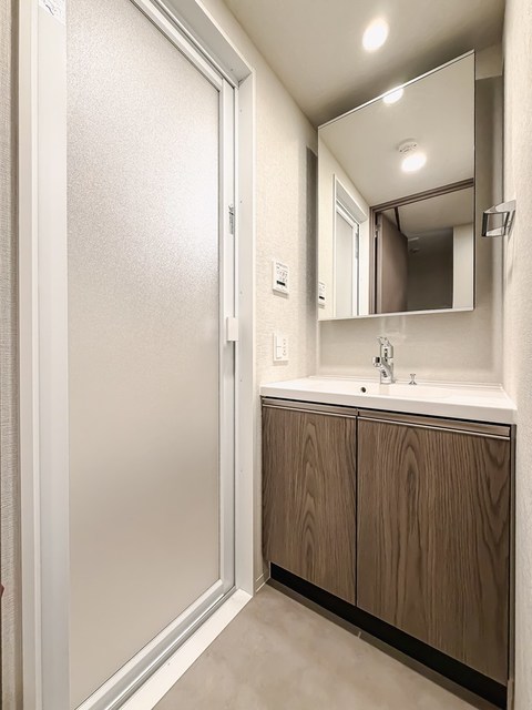 洗面設備　※写真は同タイプ住戸です。
