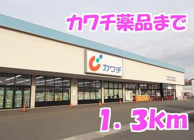 ドラックストア　カワチ薬品（ドラッグストア）まで1300m