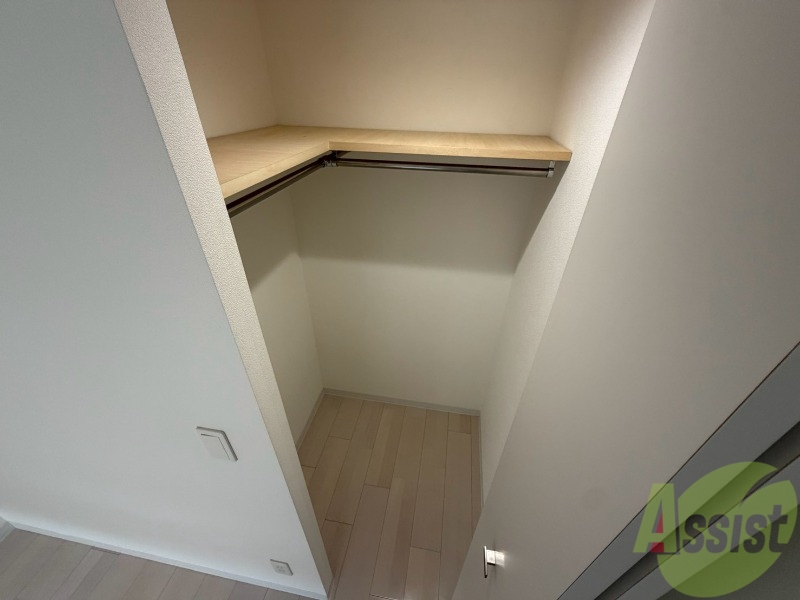 収納　収納もバッチリあるのでお部屋が片付きますよ！