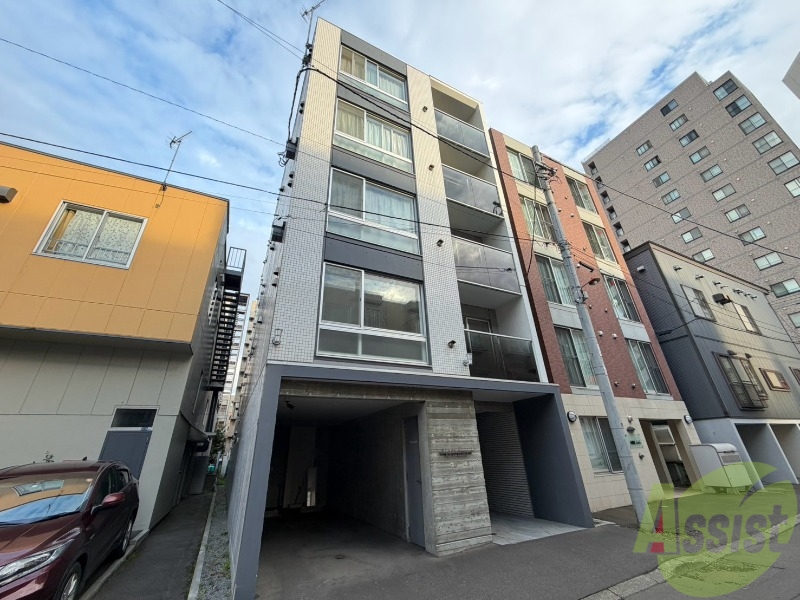 建物外観　札幌市西区琴似二条「ブランシャール琴似駅前」