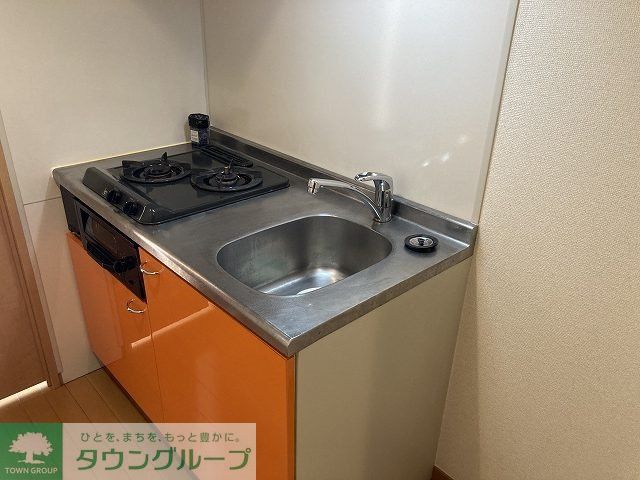 キッチン　2口ガスコンロ・グリル付
