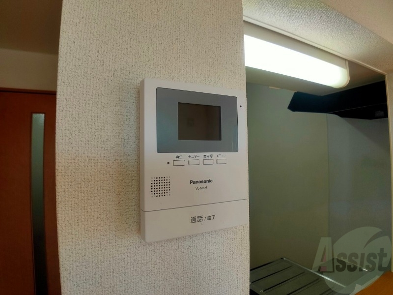 セキュリティ　インターホンで来客確認ができます。色々な機能が付いています。