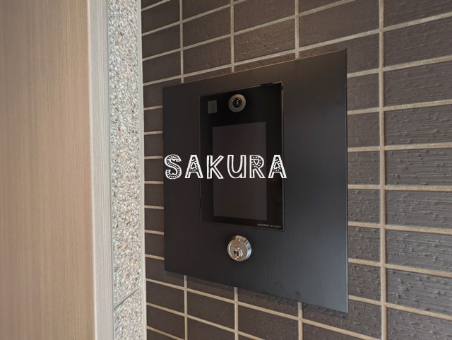 セキュリティ　女性の方でも安心のモニター付きオートロック♪