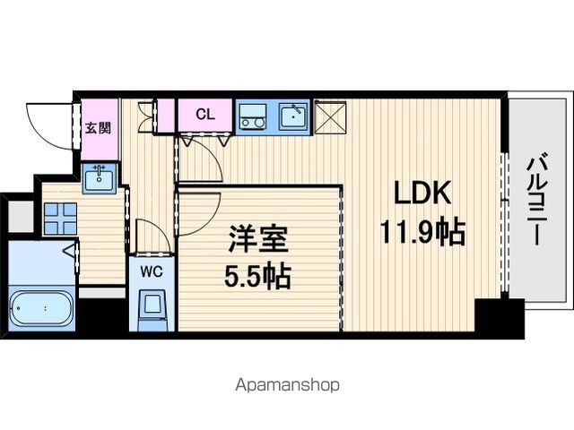 レオンコンフォート本町東の間取り写真