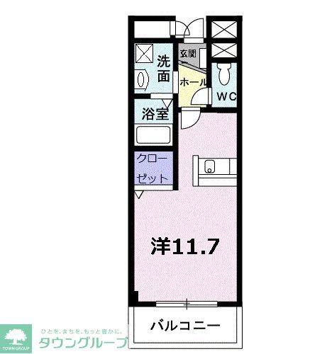 プラティークの間取り写真