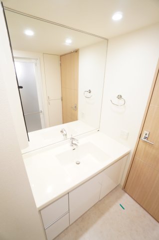 洗面設備　※同物件・同タイプの写真です。