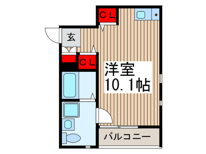 東武伊勢崎線 草加駅 徒歩8分 3階建 築6年の間取り写真