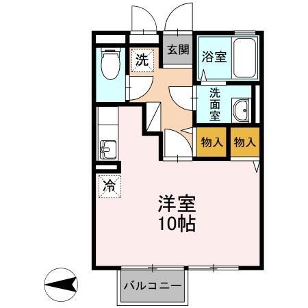 セジュールKeiの間取り写真