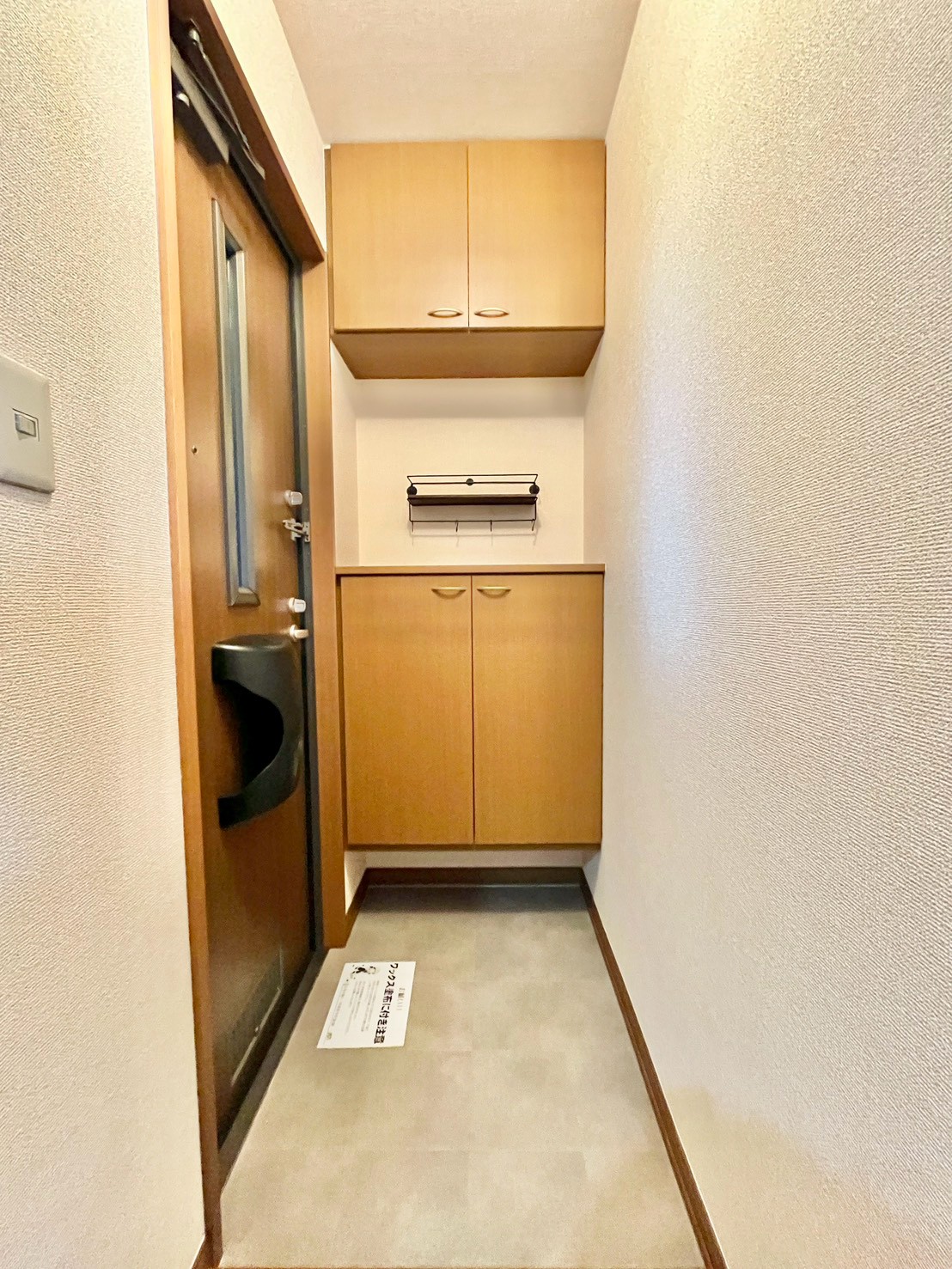 玄関　★セパレートタイプのシューズボックス！小物も置けますね♪★