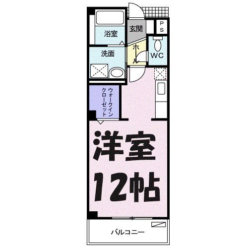 エステビエントの間取り写真