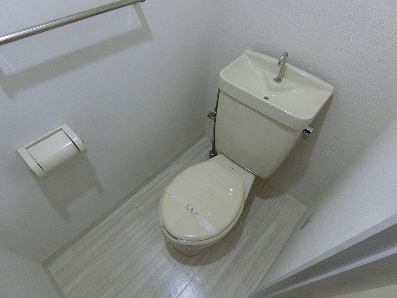 パレススメールBのトイレ写真