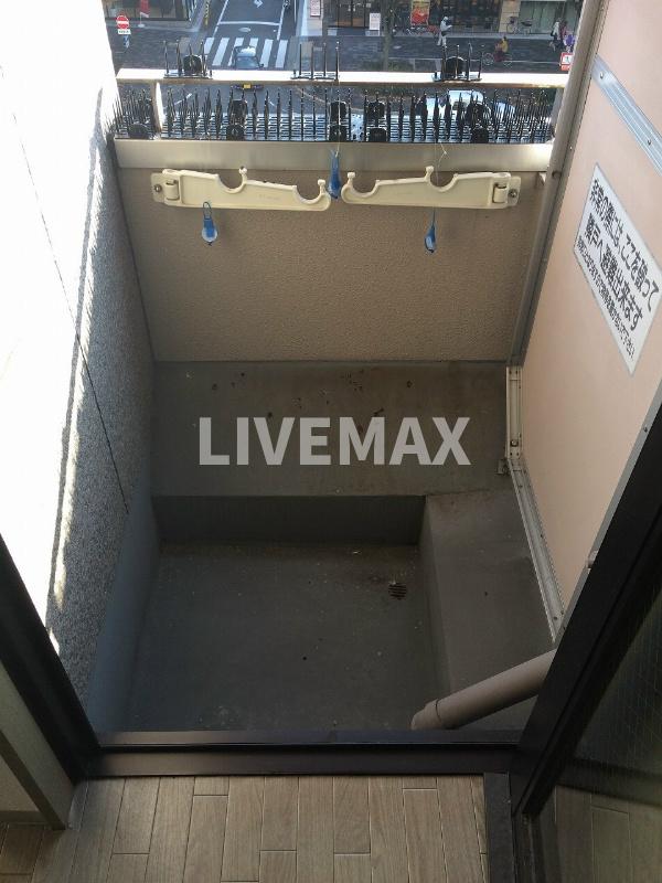 バルコニー　※別部屋のお写真になります
