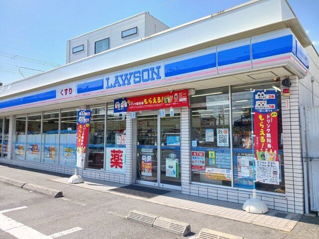 コンビニ　ローソン 吉祥院八条通店（コンビニ）まで300m
