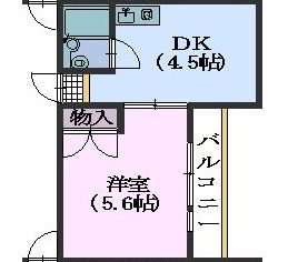 ハイム向が丘の間取り