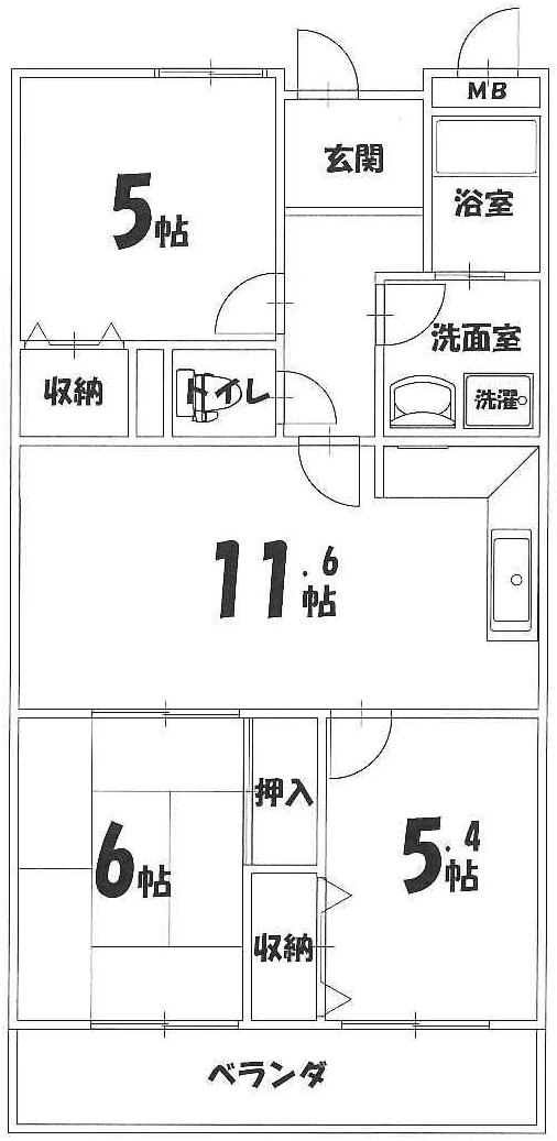 コレクション伊丹の間取り