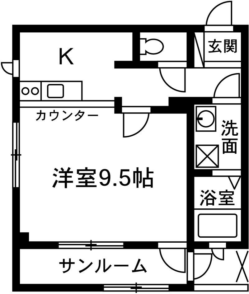 T・Tビル南町の間取り