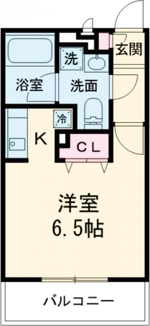 調布市深大寺東町のアパートの間取り