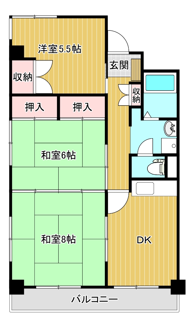 メゾンロベリアの間取り