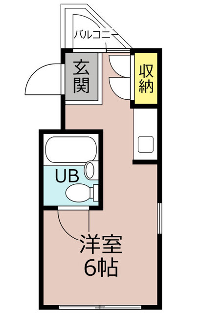 八王子市寺町のマンションの間取り