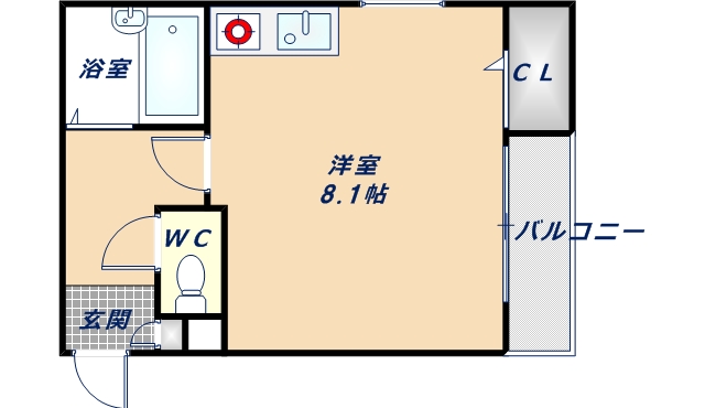 リバーライズ永和の間取り