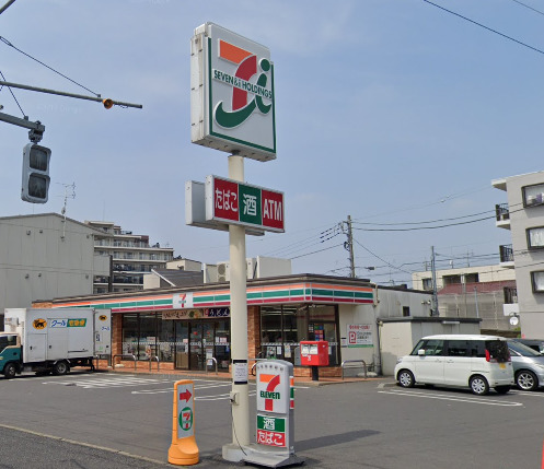 コンビニ　セブン-イレブン 八千代大和田店（コンビニ）まで516m