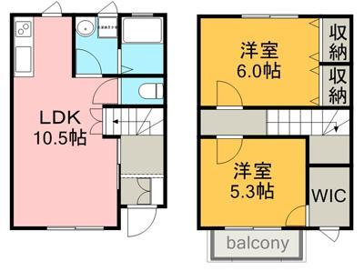 ベルウッドＣの間取り