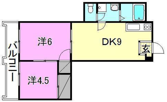 カサグランデ市坪の間取り