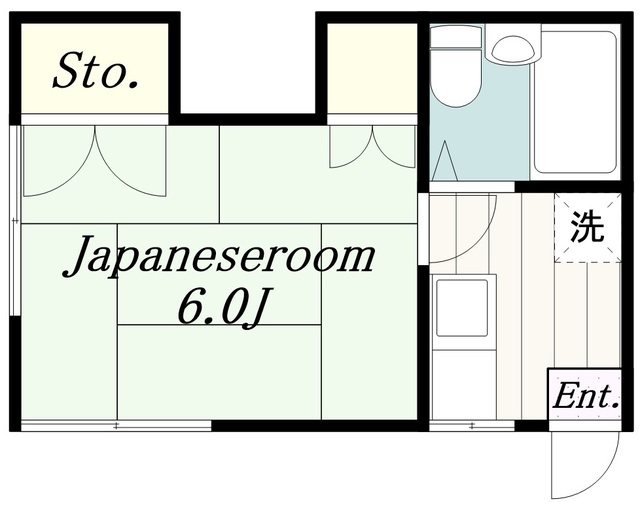 鶴川荘の間取り