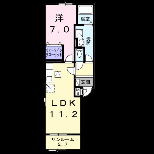 シルフィードの間取り