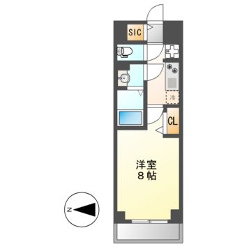 L＆Cレジデンス鶴舞公園の間取り