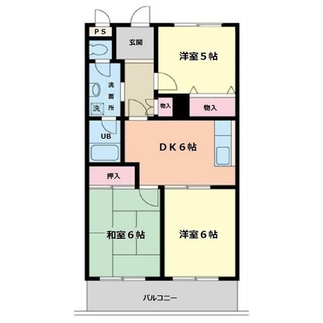 第五メゾン相葉コーポの間取り