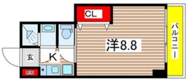 プルミエ森下の間取り