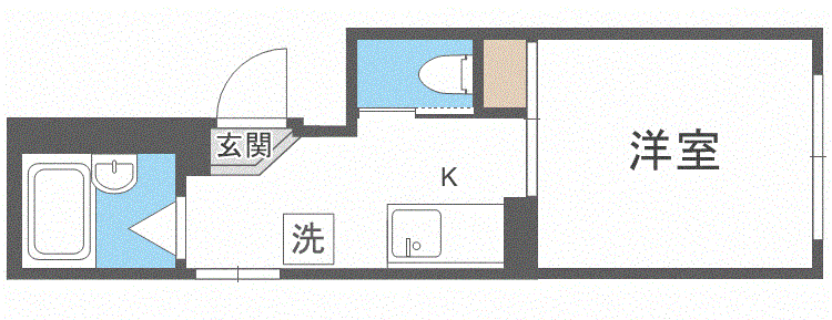 仮）北３東３新築ＭＳの間取り