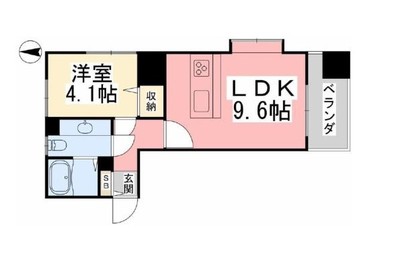 ヴァレーレ県庁前の間取り