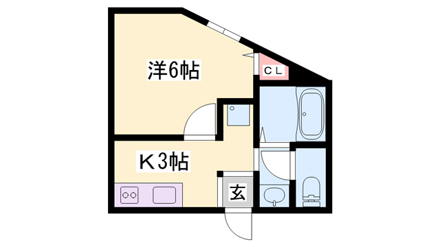 リープラス青山北の間取り