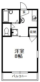 メゾンサンライズの間取り