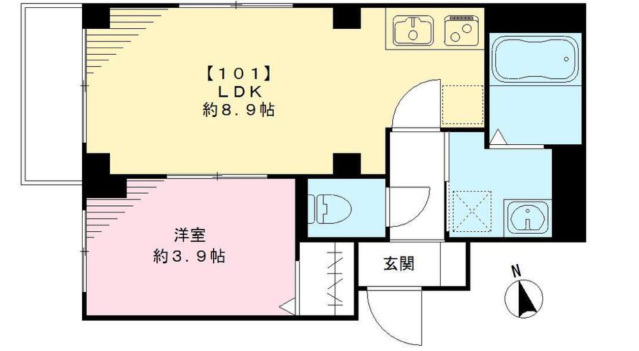 メゾンルボワ西の間取り