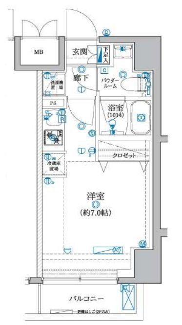 ARTESSIMO　GREASの間取り